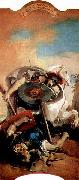Giovanni Battista Tiepolo Eteokles und Polyneikes painting